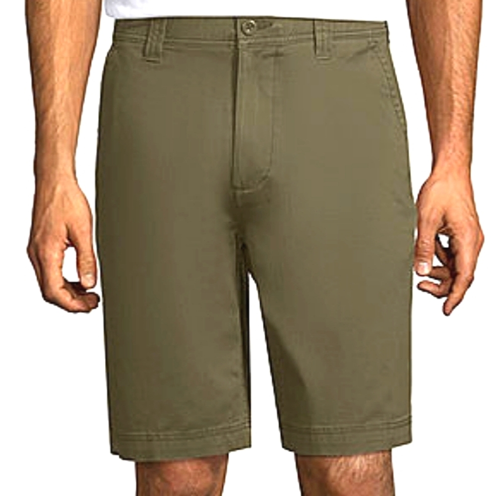 St John's Bay Men's Comfort Stretch Flat Front Shorts